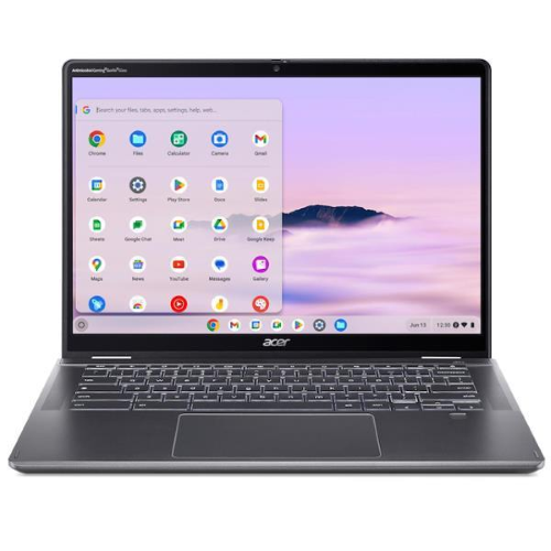 ACER CHROMEBOOK PLUS SPIN 514 CPE594-1N-TCO-343F 14" TOUCH SCREEN i3-1315U RAM 8GB-SSD 256GB NVMe-INTEL UHD GRAPHICS-WI-FI 6E-ChromeOS (NX.J29ET.004)